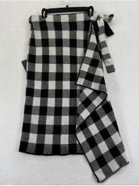 Tuckernuck Pomander Place Plaid Wrap Skirt Size XS